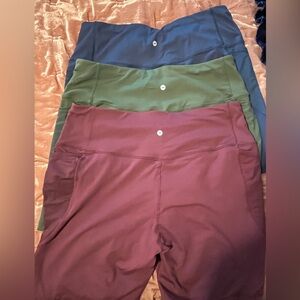 3 pairs Avia bike shorts